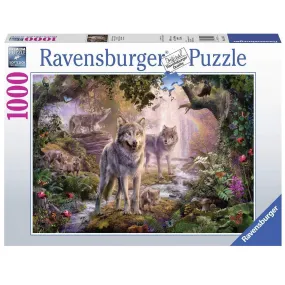 1000 pc Puzzle - Summer Wolves