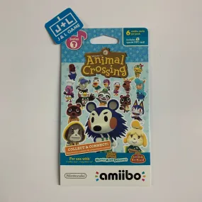 Animal Crossing Cards - Series 3 (Pack of 6 cards) - Nintendo Amiibo