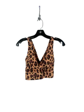 Animal Print Athletic Bra Fabletics, Size L