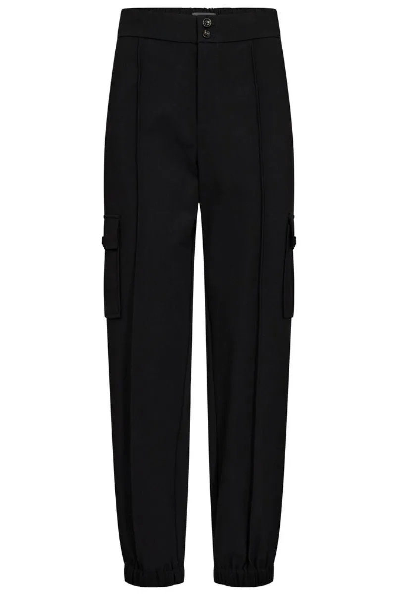 Antina Izzy Pant | Black | Bukser fra Mos Mosh