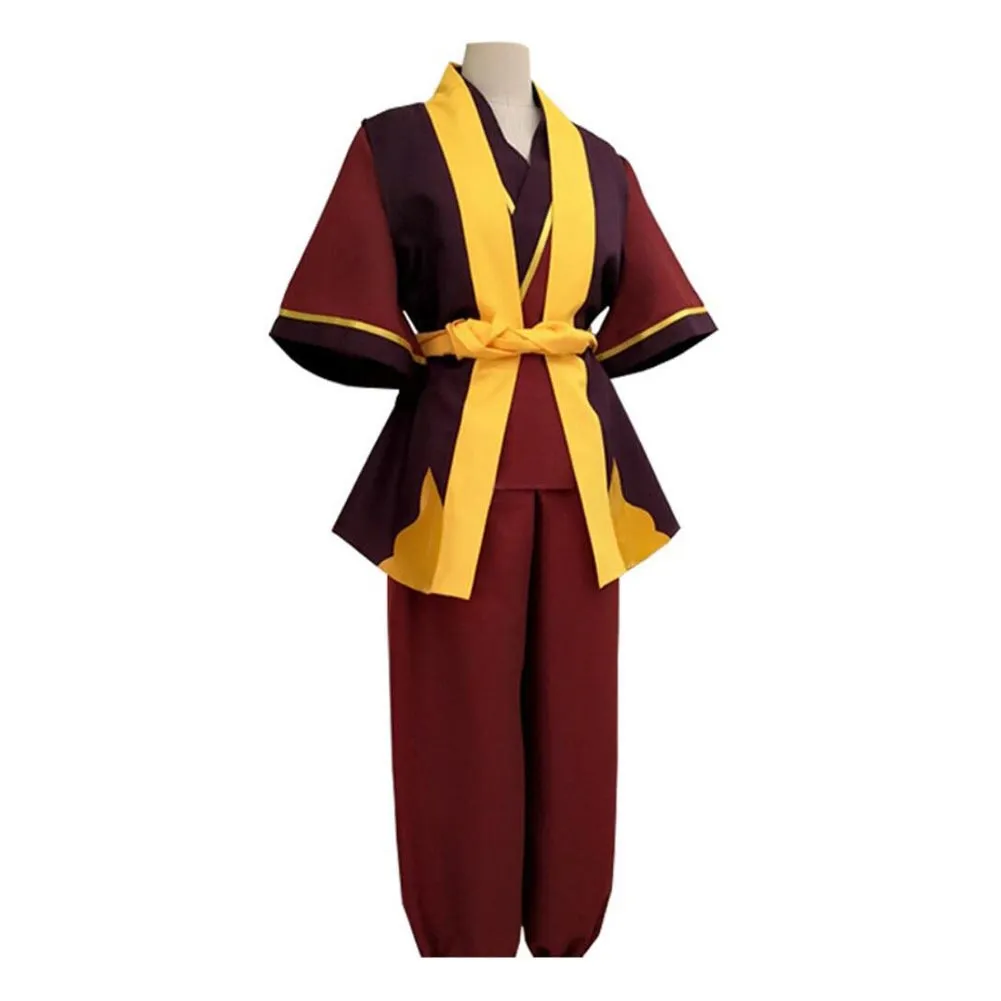 Avatar: The Last Airbender Zuko Halloween Carnaval Cosplay Costume de Style Court