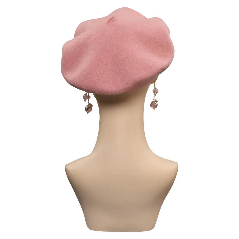 Barbie Boucles d'oreilles Chapeau Rose Femme Accessoires