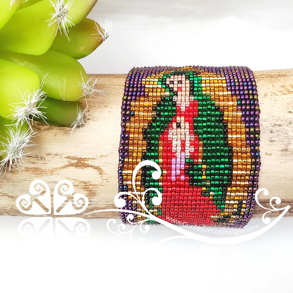 Beaded  Guadalupe Bracelet