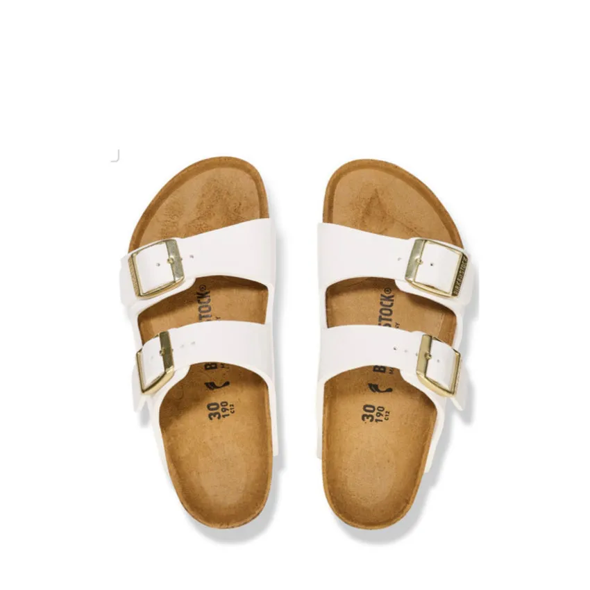 BIRKENSTOCK ARIZONA 1027150 BIANCO LUCIDO