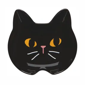 Black Cat Spoon Rest