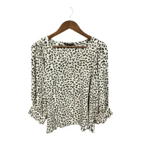 Blouse Long Sleeve By Zac And Rachel  Size: M