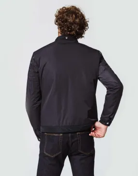 Blouson Biker Bi-Matière