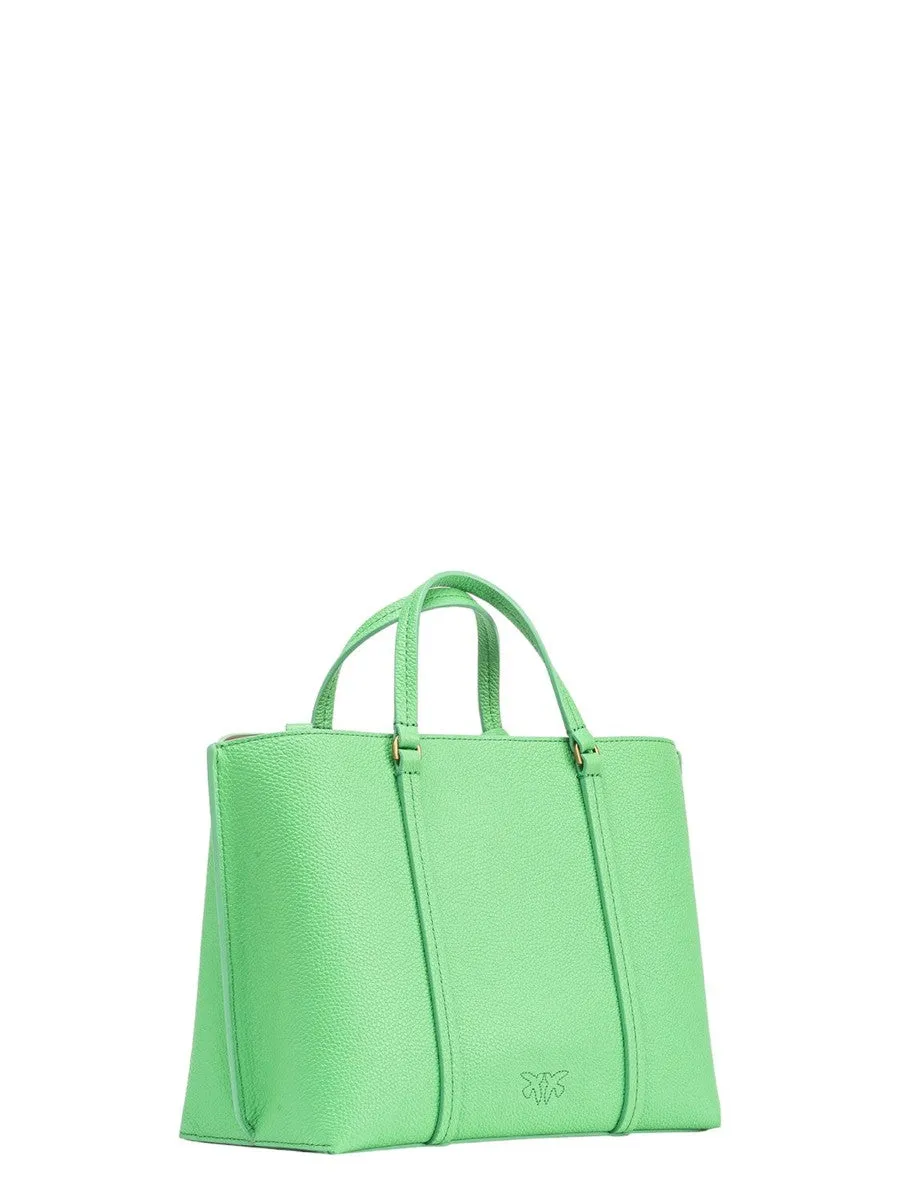 Borsa Carrie Shopper Classic in Pelle Bottalata