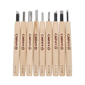 Carvy 9 Piece Carving Set