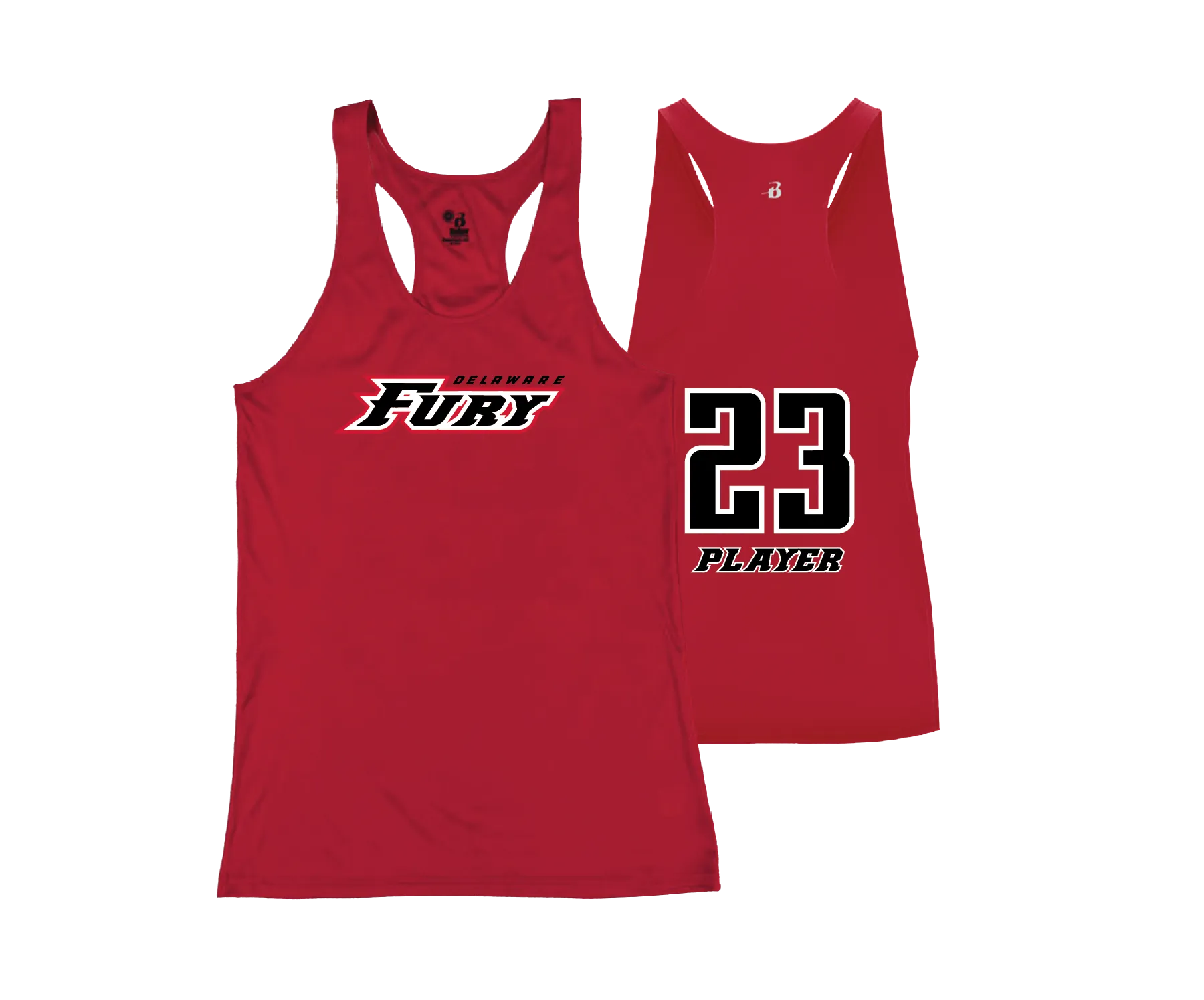 De Fury Women's Racerback Tank