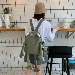 deanwangkt Japanese Kawaii Backpack Women Mochila Feminina Sac A Dos Femme Frog Backpack Bags Mochilas Bolsos Back Pack Travel Backpack Bag