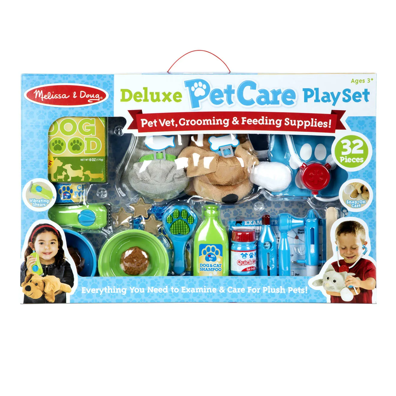 Deluxe Pet Care Play Set