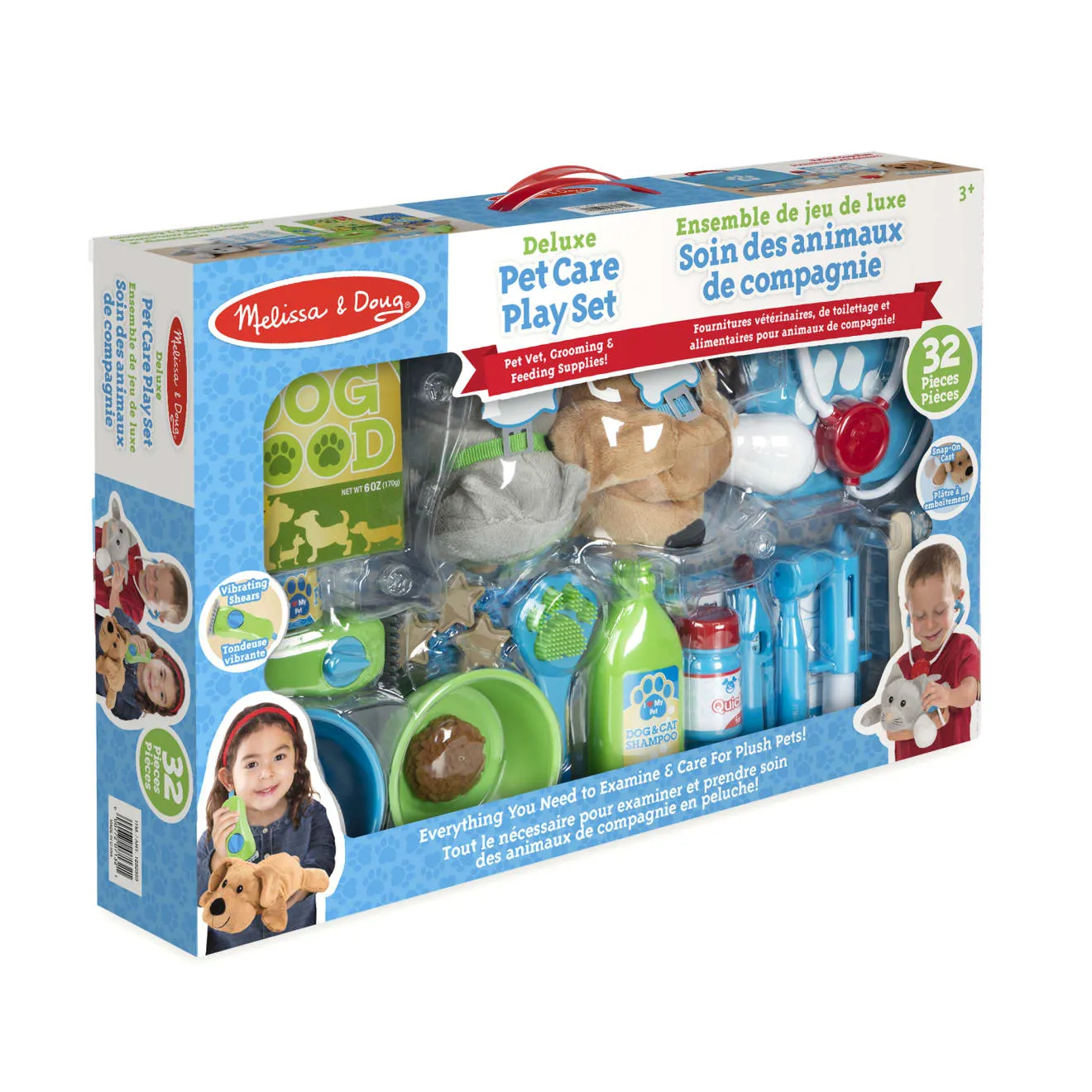 Deluxe Pet Care Play Set