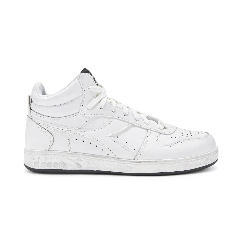 Diadora Unisex Magic_Basket_Demi_Icona White/White/White