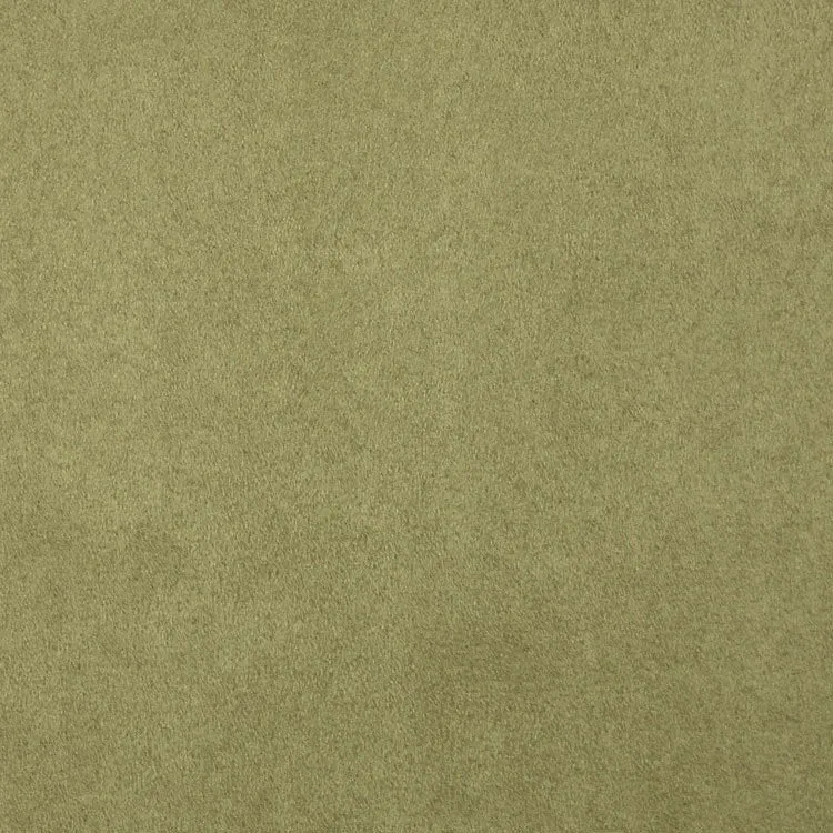 Dusty Olive Green Micro Suede Fabric