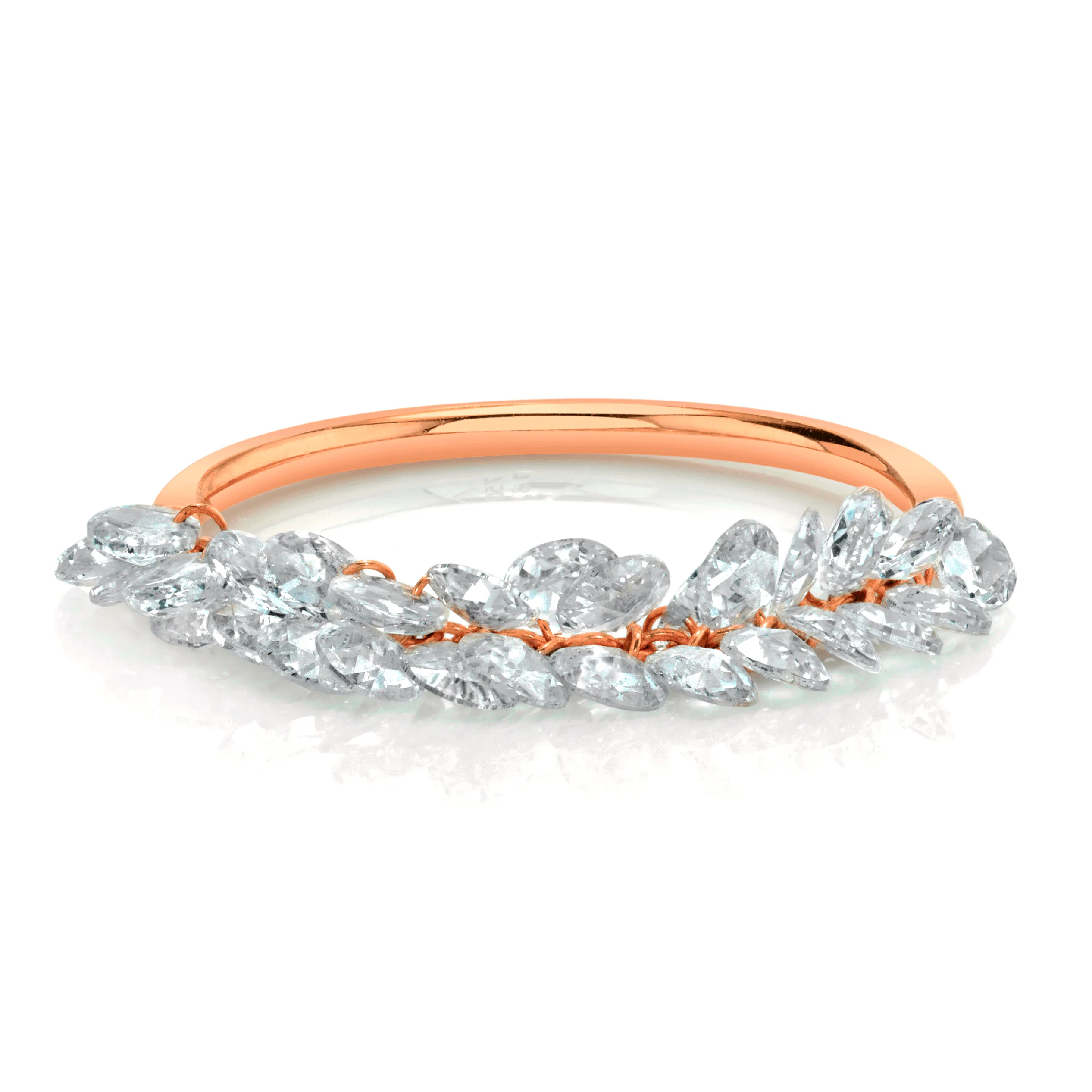 Eau de Rose Cut Diamond Ring