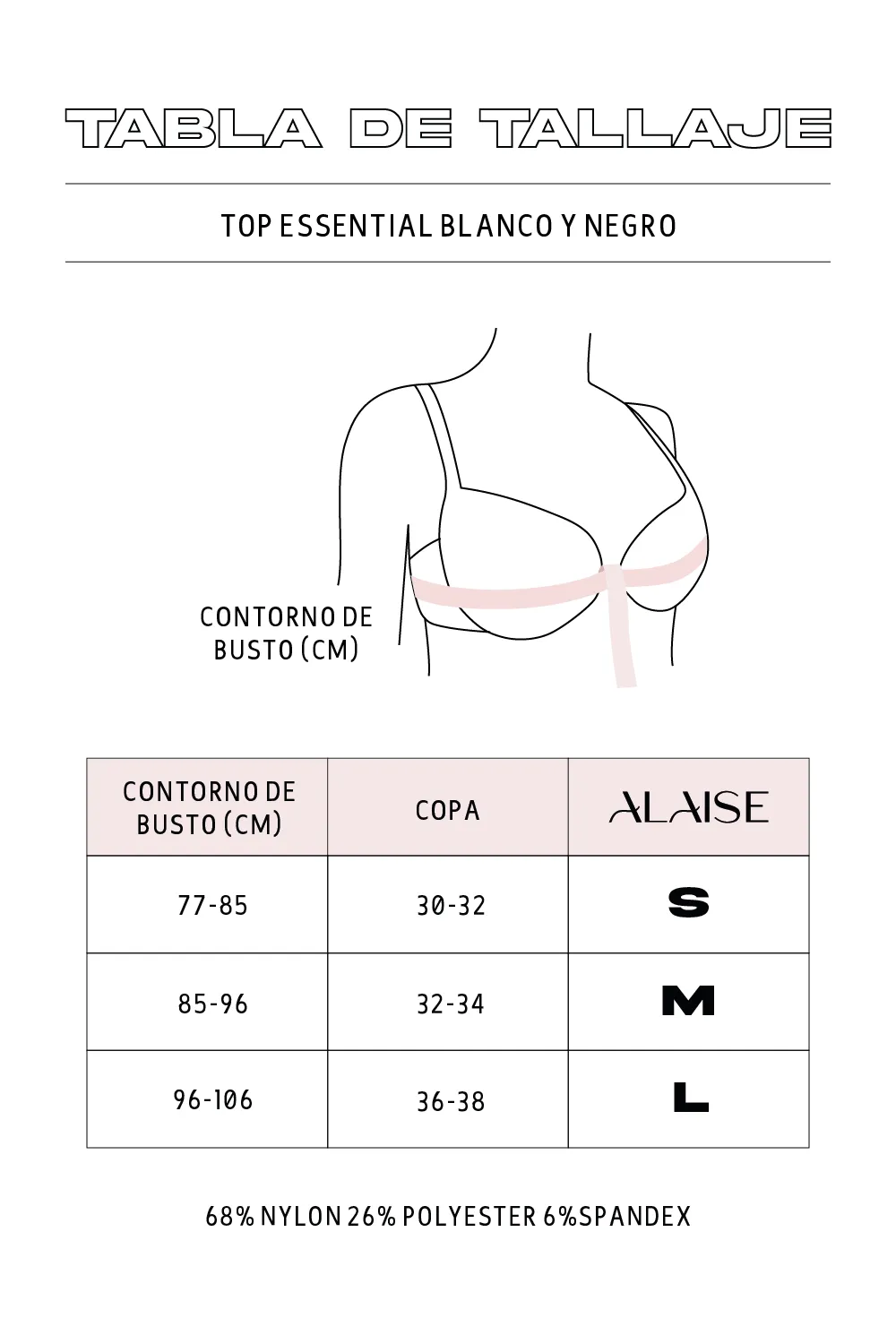 Essential Bra Negro