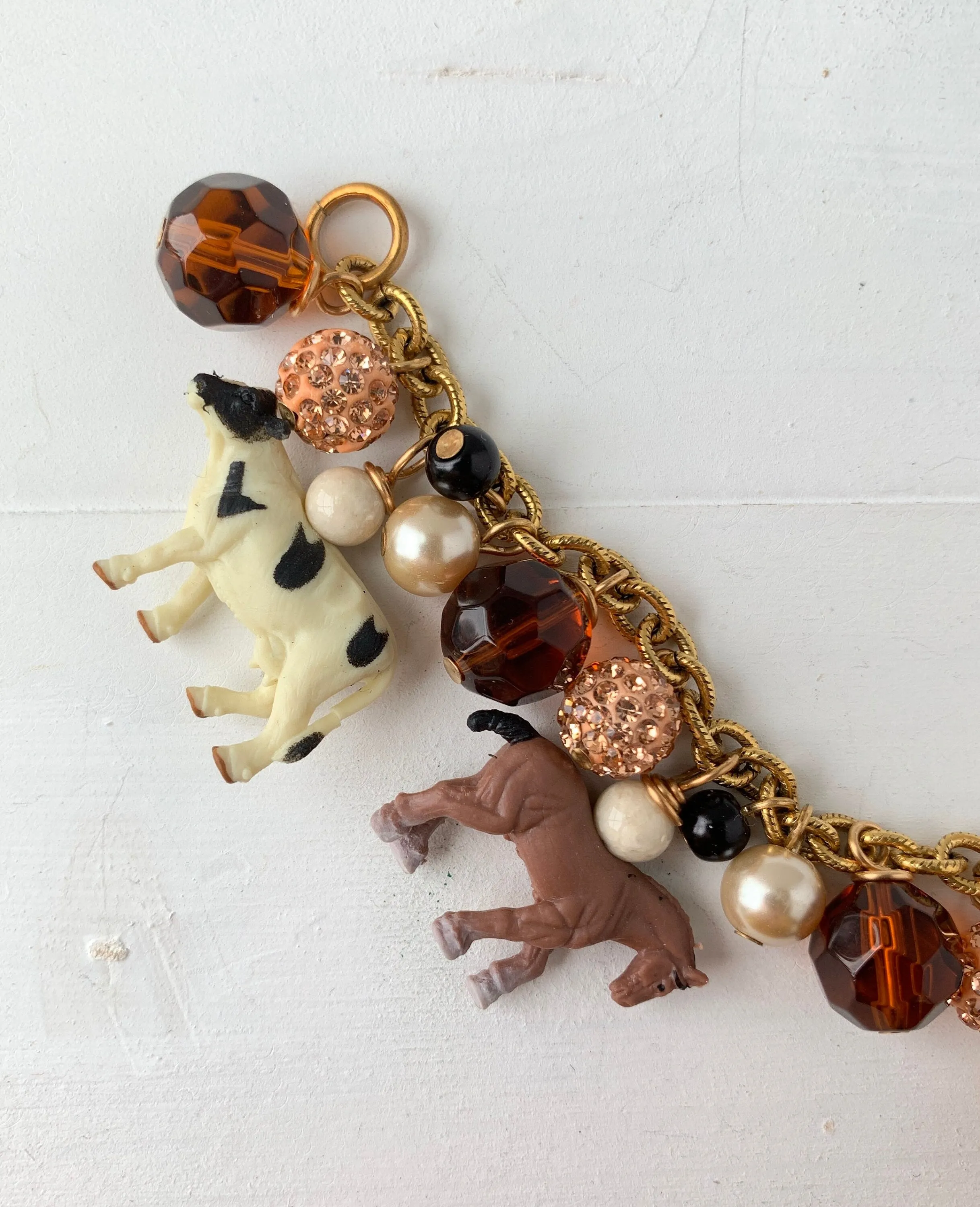 Farm Animal Charm Bracelet