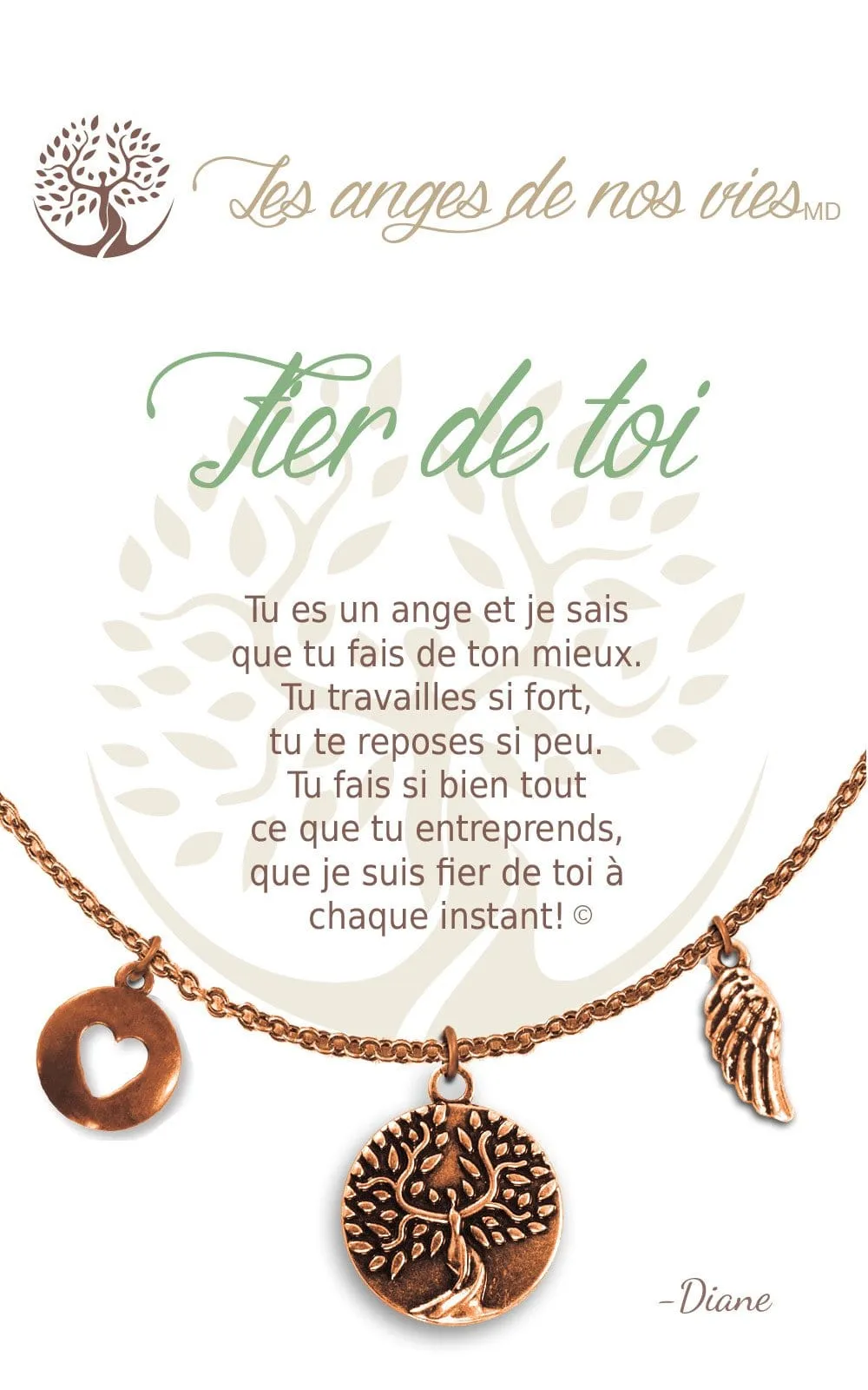 Fier de toi: Charm Necklace