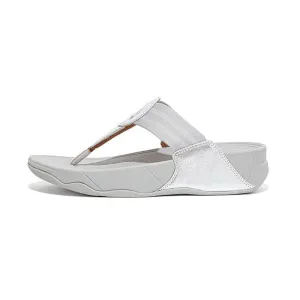 FitFlop Sandalias Femenino Walkstar_Toe-Post_Sandals Silver