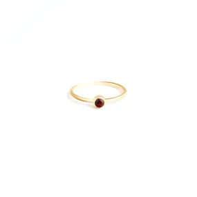 Garnet Mano Ring