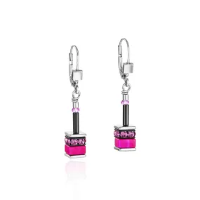 GeoCUBE Classic Polaris & Rhinestone Multicolour Earrings