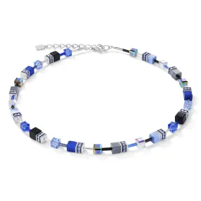 GeoCUBE Cobalt Blue Necklace