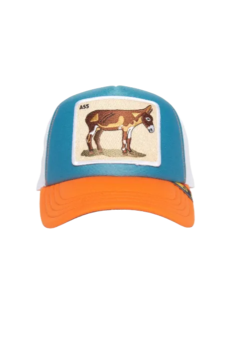 Goorin Bros First Ass (Ass} Trucker Hat (Teal)