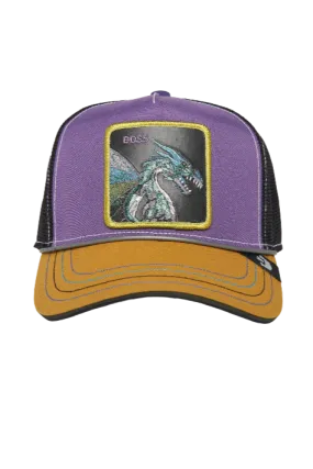 Goorin Bros Hammer And Spike {Boss} Trucker Hat (Purple)