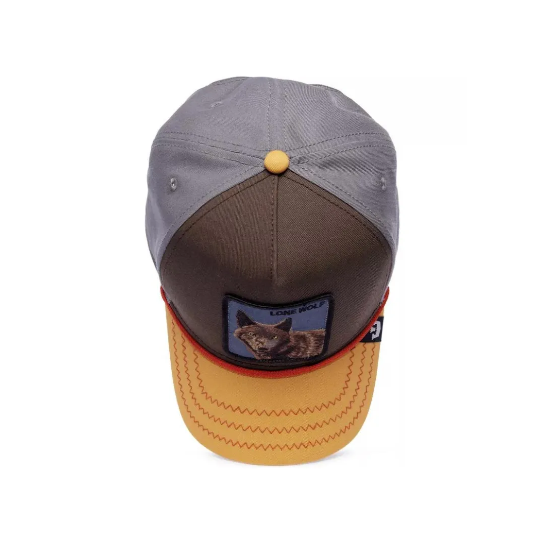 Goorin Bros Lone Wolf 100 Trucker Hat (Brown)