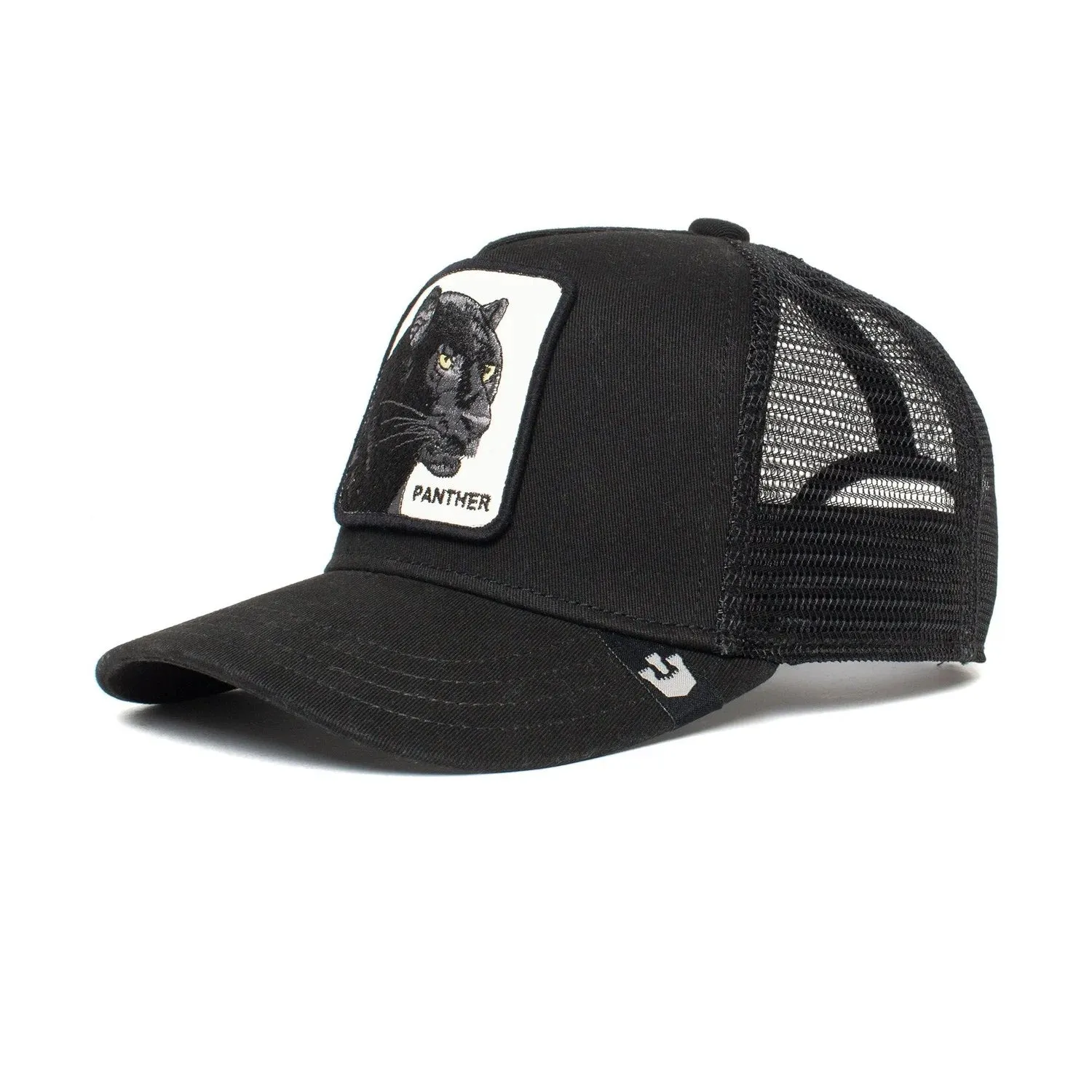 Goorin Bros Youth Sized Little Panther Trucker Hat (Black)