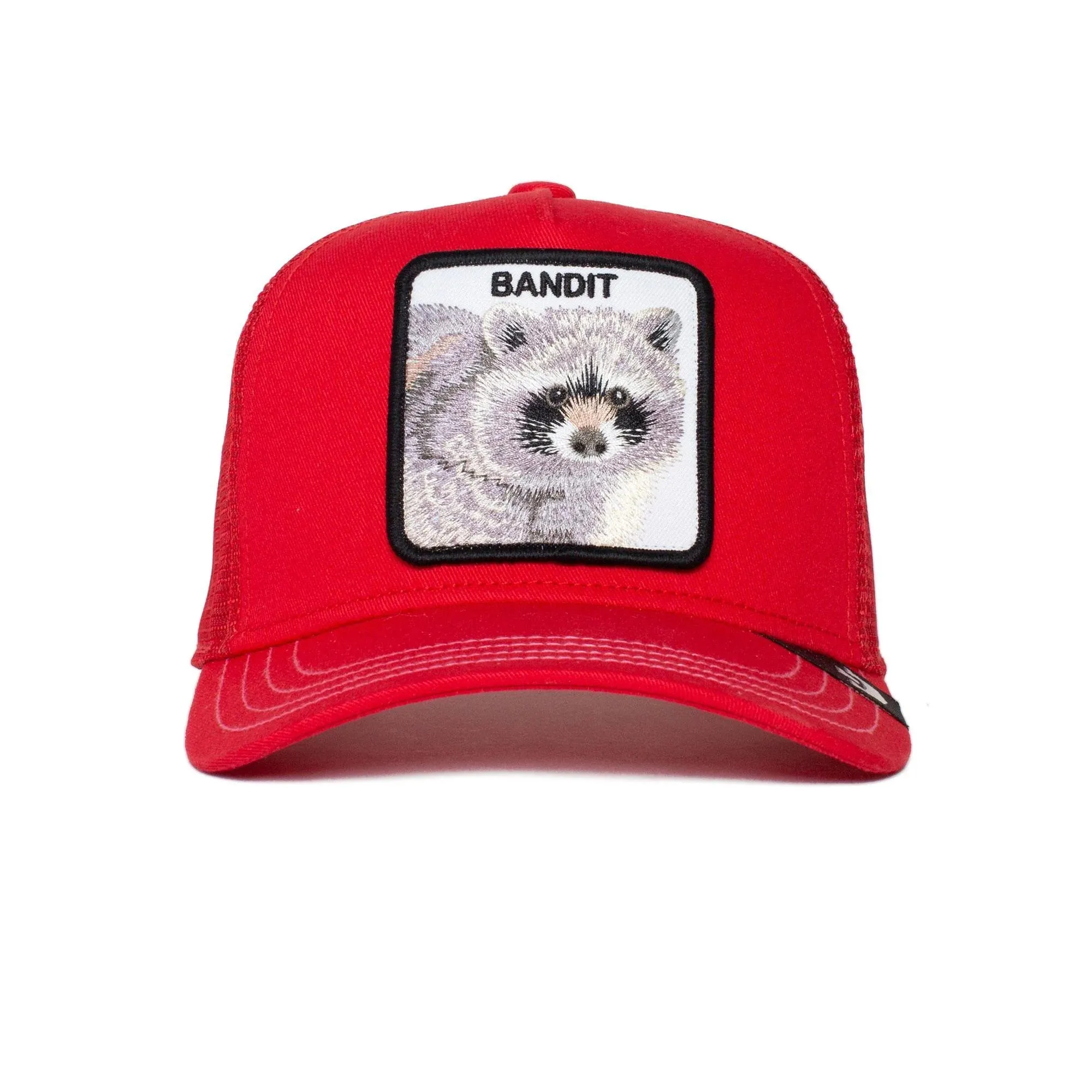 Goorin Bros Youth Sized Sticky Bandit (Bandit) Trucker Hat (Red)