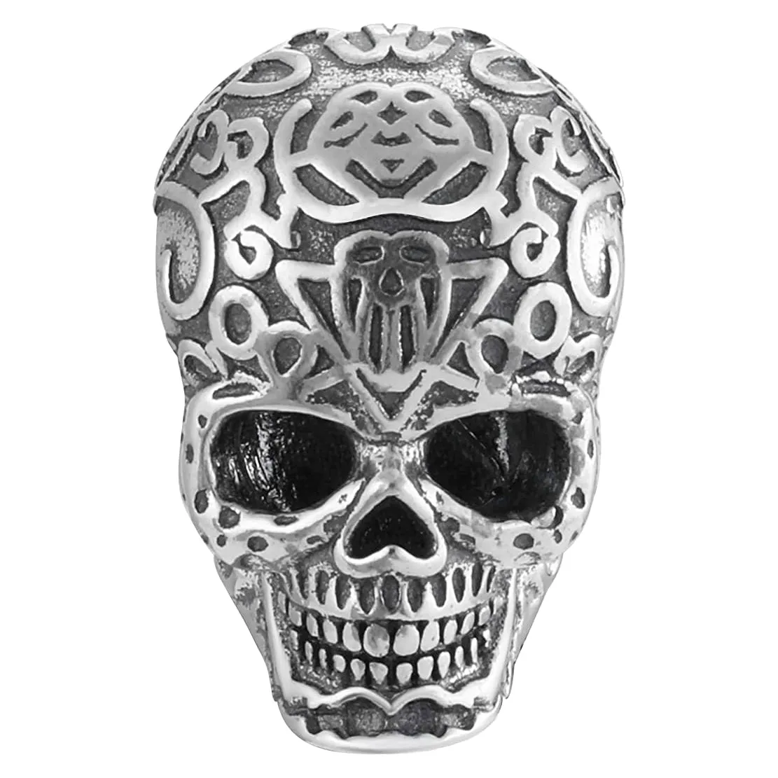 Gothic Skull Bead Charm