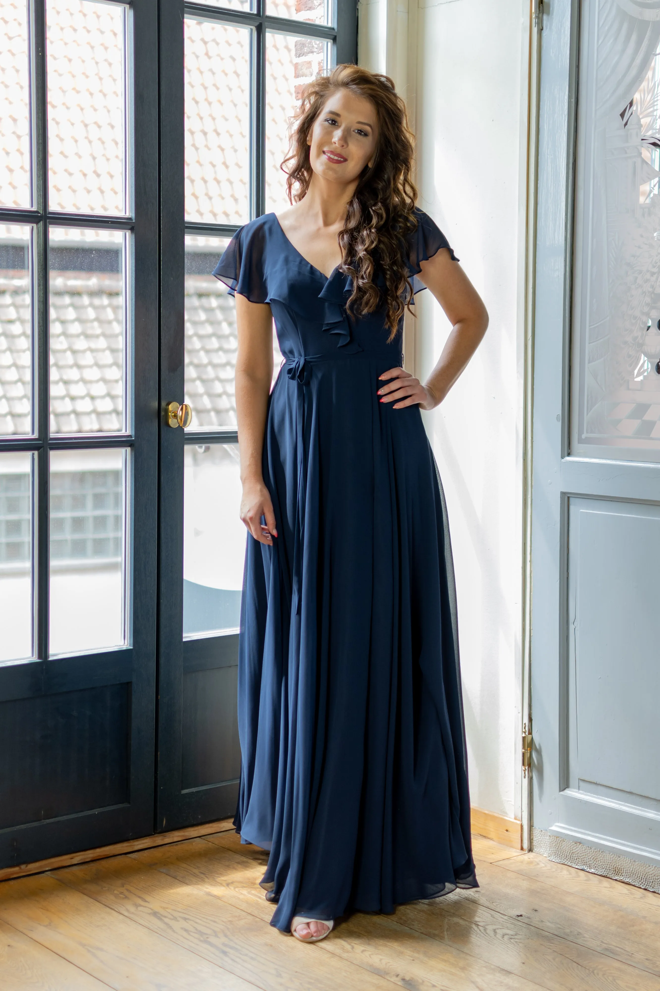 Grace & Charm Dress - Navy