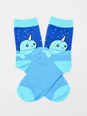 Narwhal Crew Socks