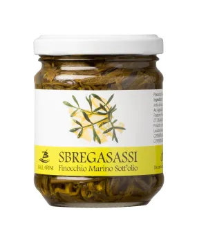 Paccasassi del Conero Finocchio Marino sott'olio - 190gr