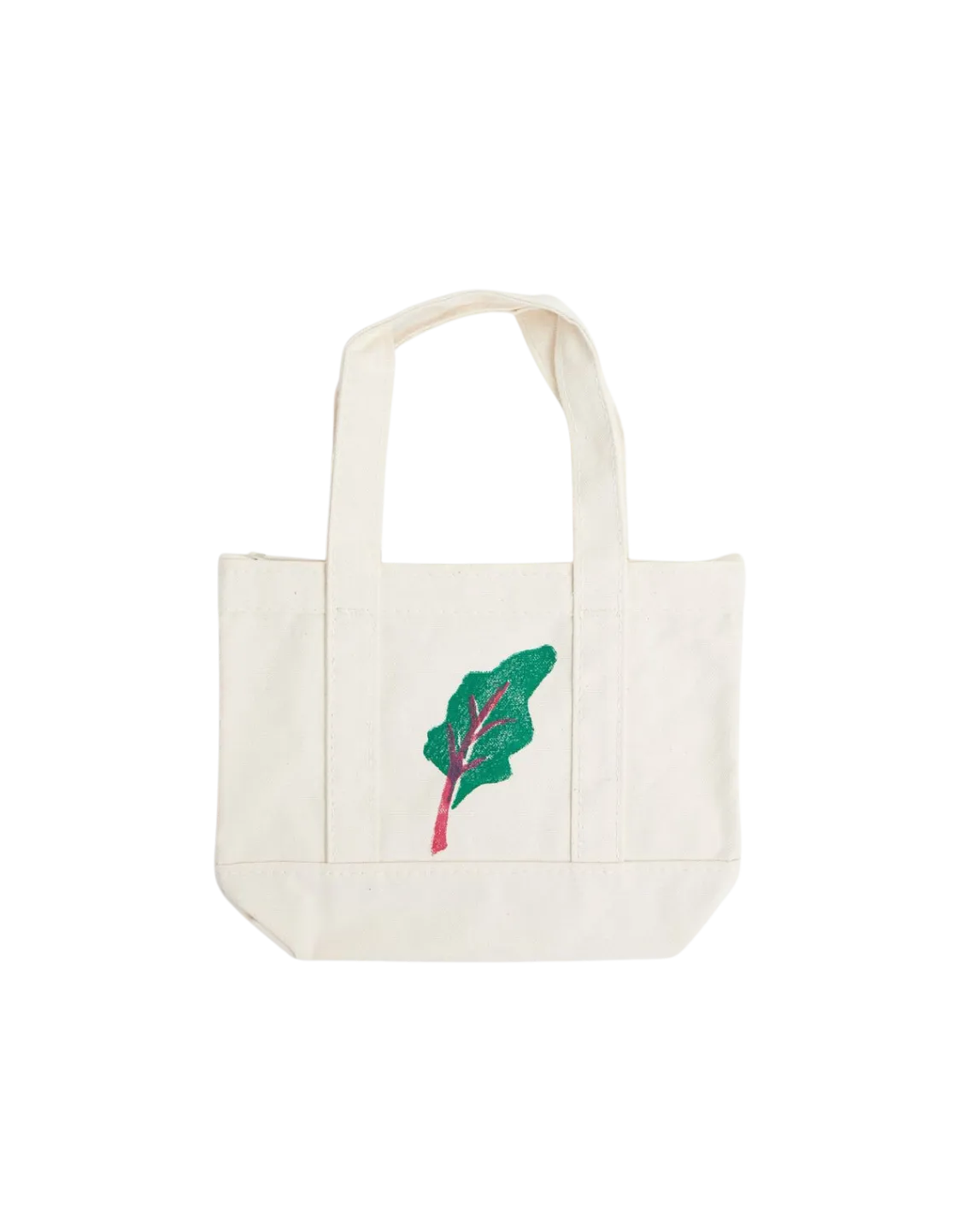 Rainbow Chard Mini Zip Tote