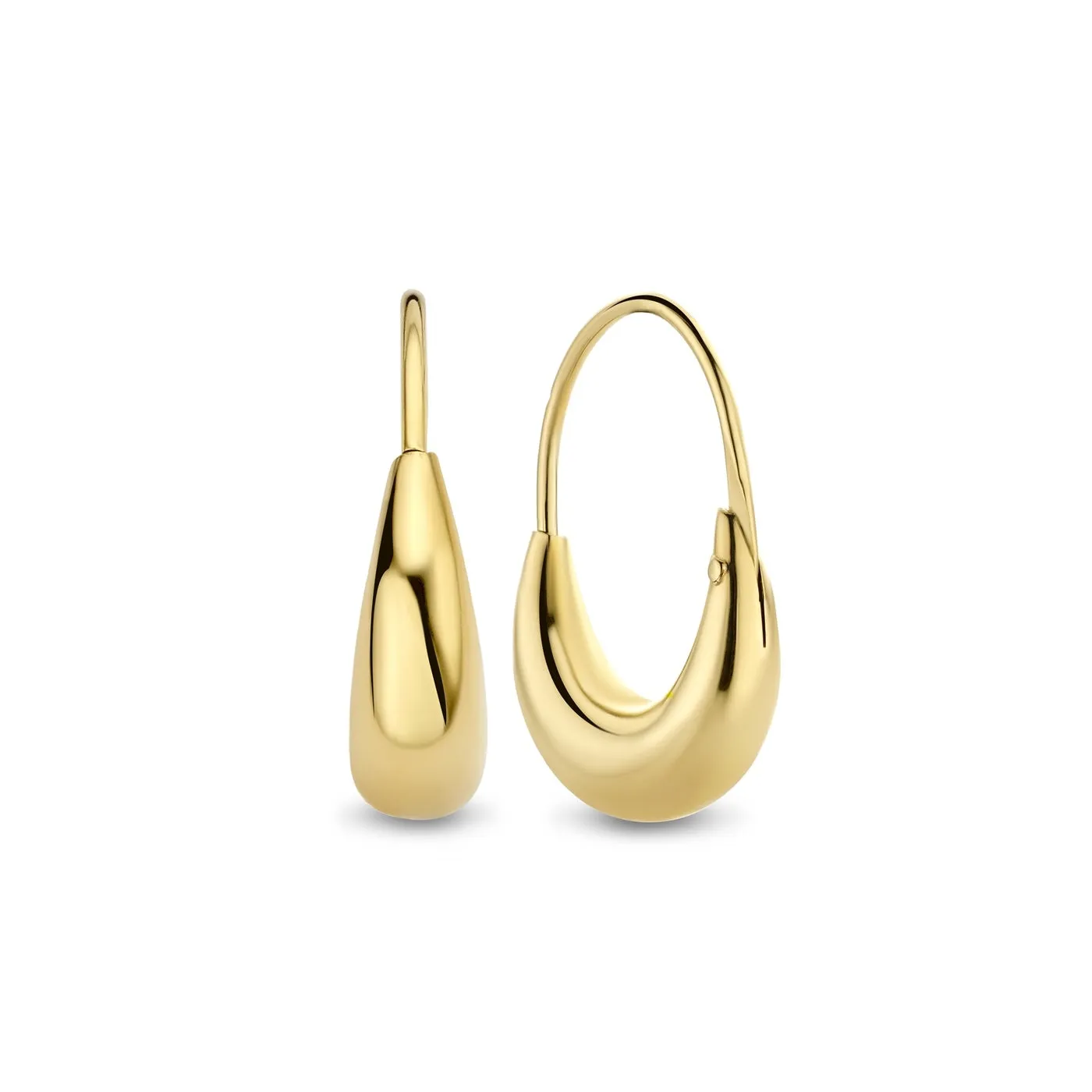 Rivoli Maryn 14 karat gold hoop earrings